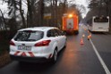 Container LKW umgestuerzt Koeln Brueck Bruecker- Dellbruecker Mauspfad P027